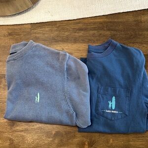 johnnie-O Blue and Navy Kids Shirts